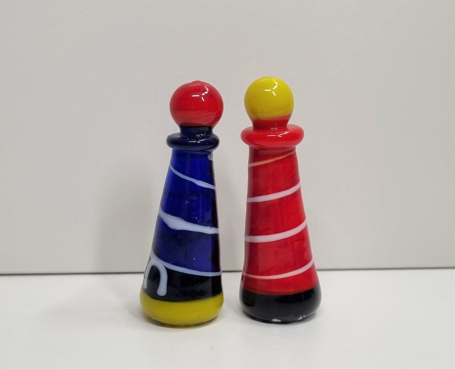 Miniatyrfyr, minifyr / byggnader (2 st)