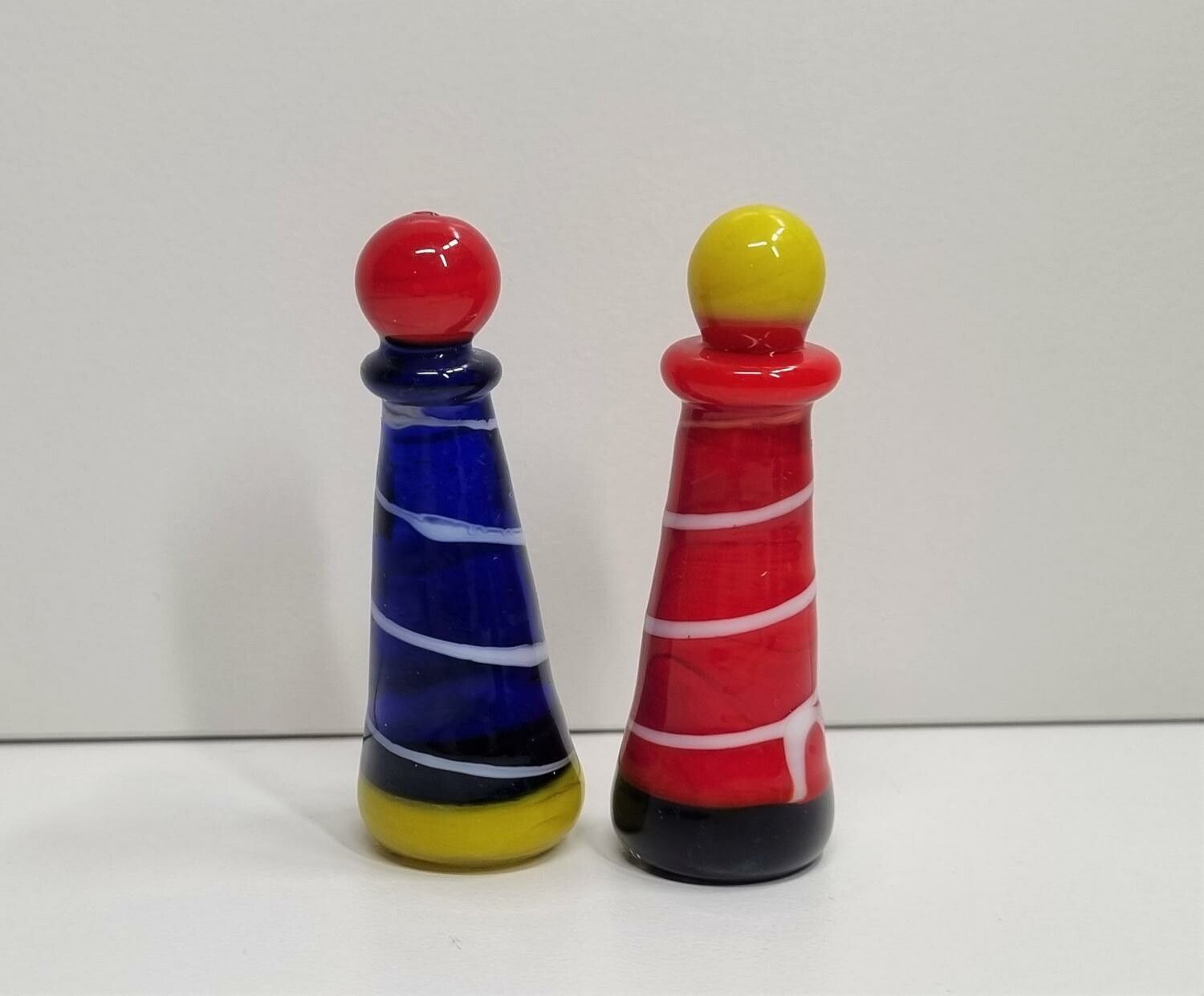 Miniatyrfyr, minifyr / byggnader (2 st)