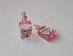 2 st Flaskor / miniflaskor Berlocker