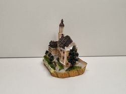 Miniatyrbyggnad, minibyggnad - Wieskirche (hus nr 50)