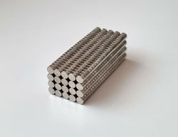 500 st Neodymium magneter (4x2 mm) runda magneter