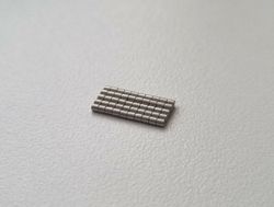 50 st Neodymium magneter (1x1 mm) runda magneter