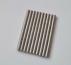 500 st Neodymium magneter (3x1 mm) runda magneter