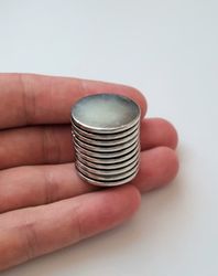 10 st Neodymium magneter (24,3 x 1,7 mm) runda magneter / supermagneter