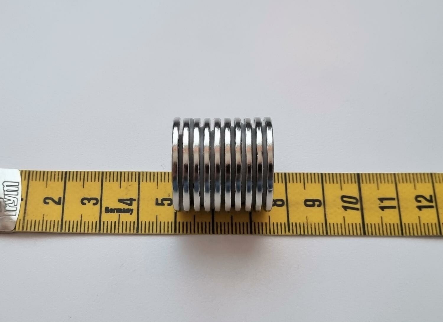 10 st Neodymium magneter (24,3 x 1,7 mm) runda magneter / supermagneter