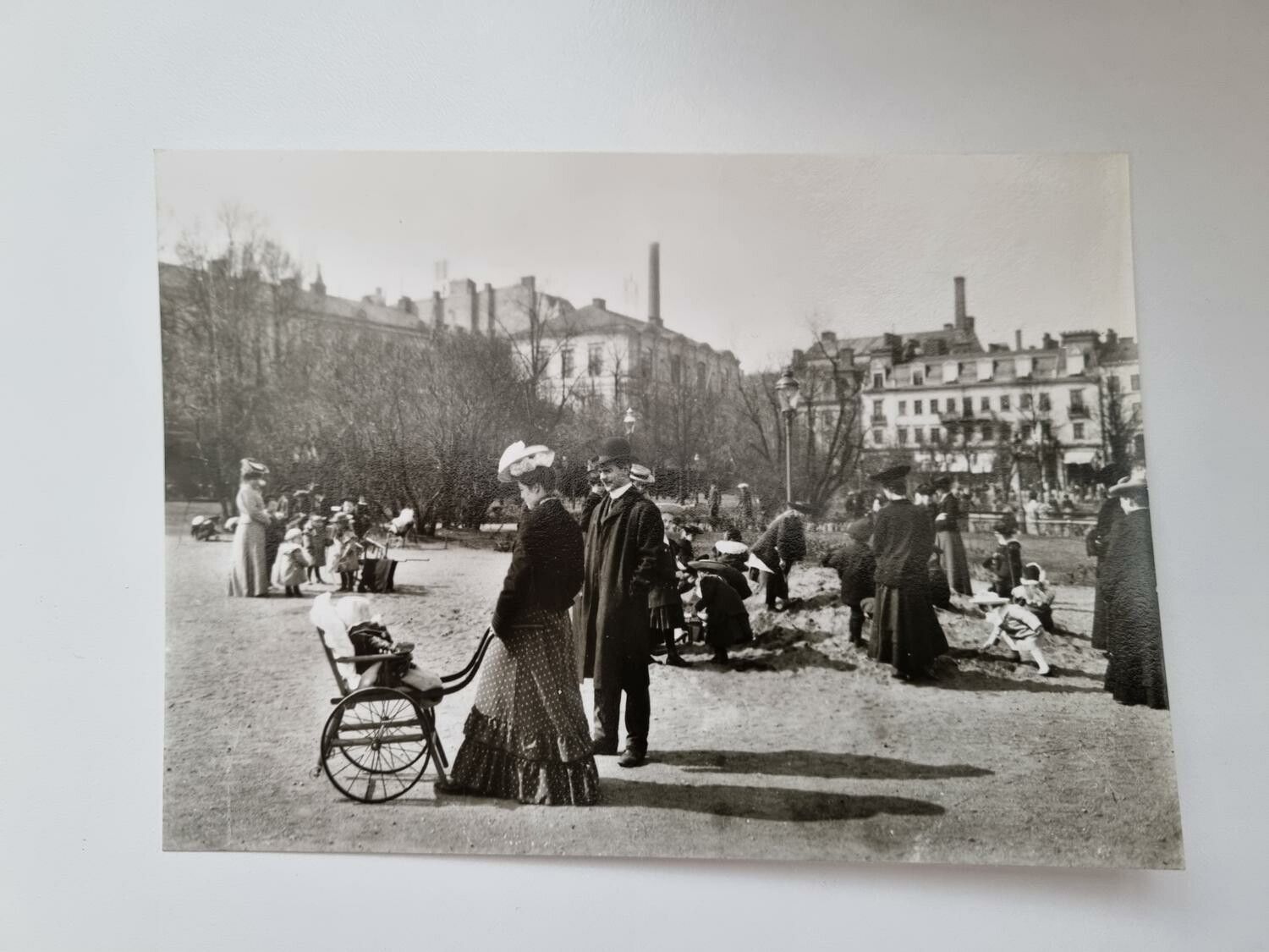 Vykort - Kungsträdgården 1909