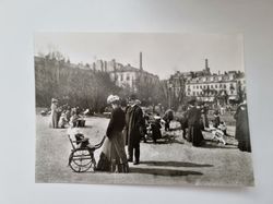 Vykort - Kungsträdgården 1909