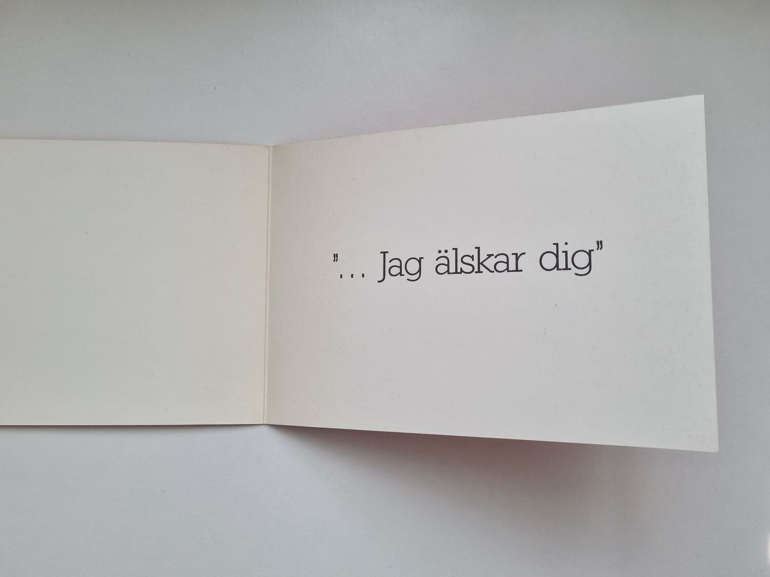 Kort / vykort - Äktenskap? Är du galen...