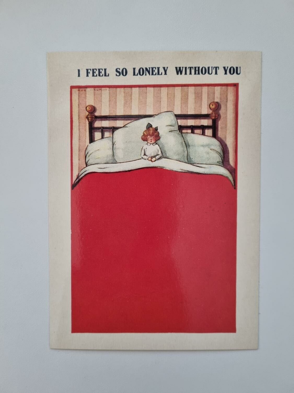 Vykort - I feel so lonely without you