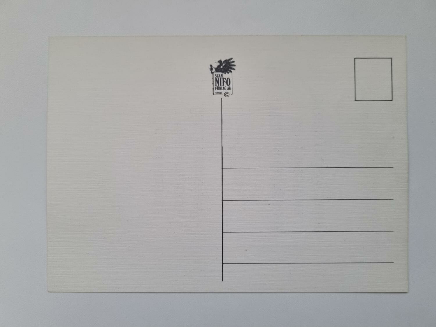 Vykort - Är det någon som bränner här i trakterna? ....