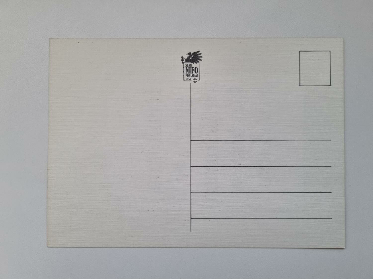 Vykort - Rynkorna går i arv...