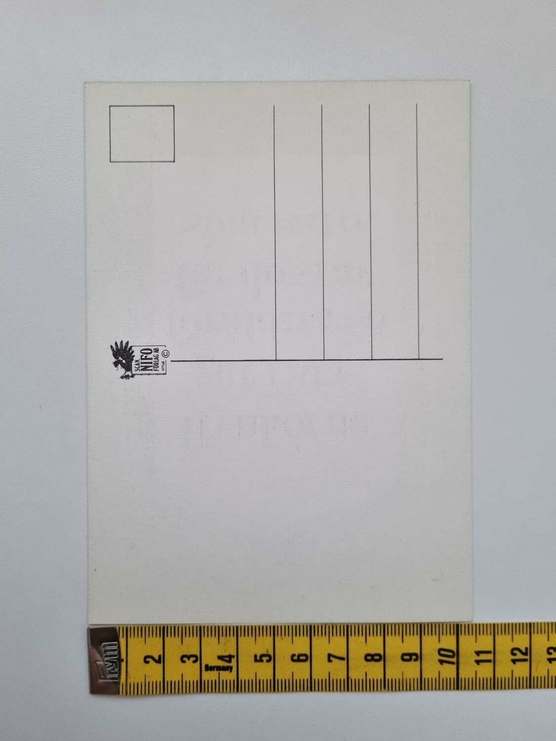 Vykort - Rynkorna går i arv...