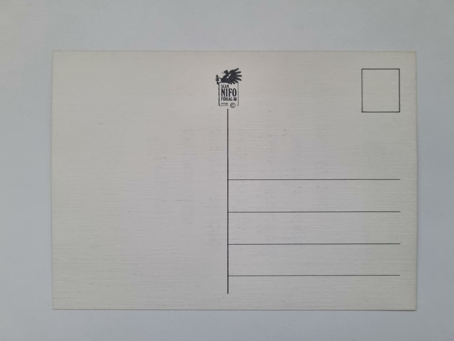 Vykort - Eftersom en politiker aldrig tror ett ord...