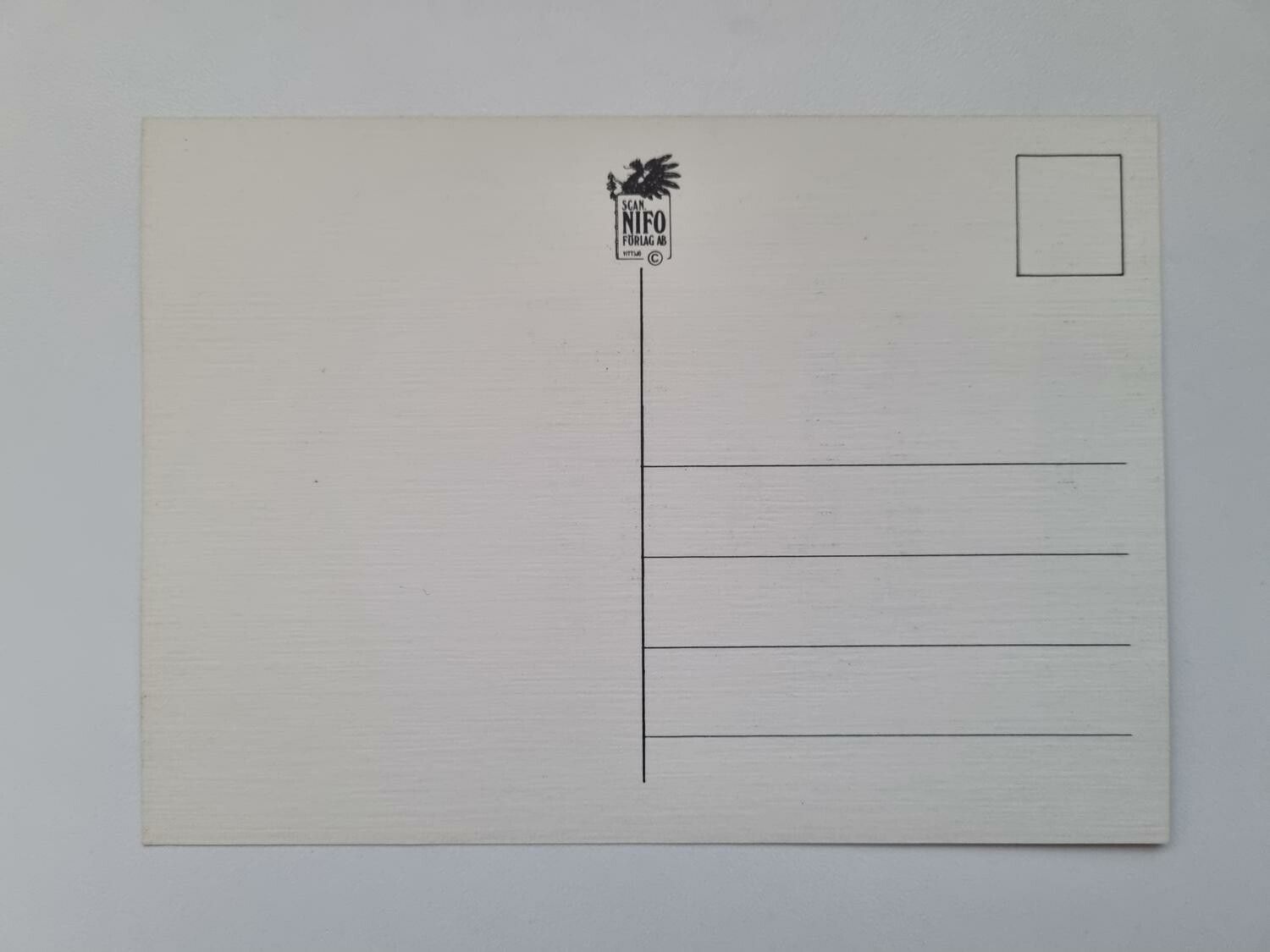 Vykort - Det finns tre slags lögner...