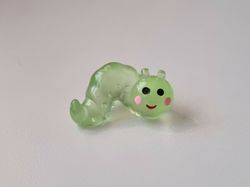 Handmålad mask, miniatyr för dekoration, dockskåp med mera