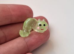 Handmålad mask, miniatyr för dekoration, dockskåp med mera