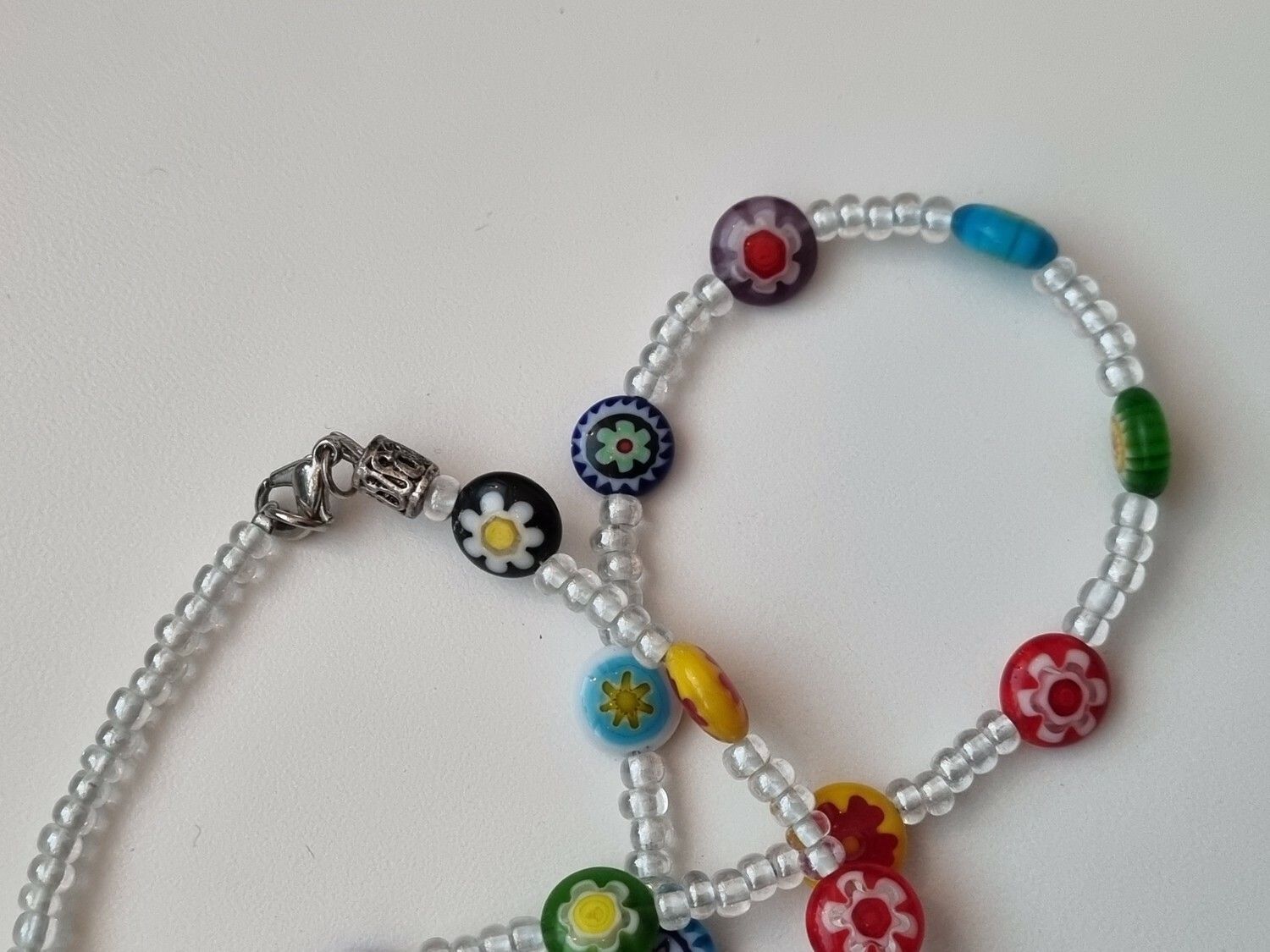 Halsband med pärlor (63 cm)