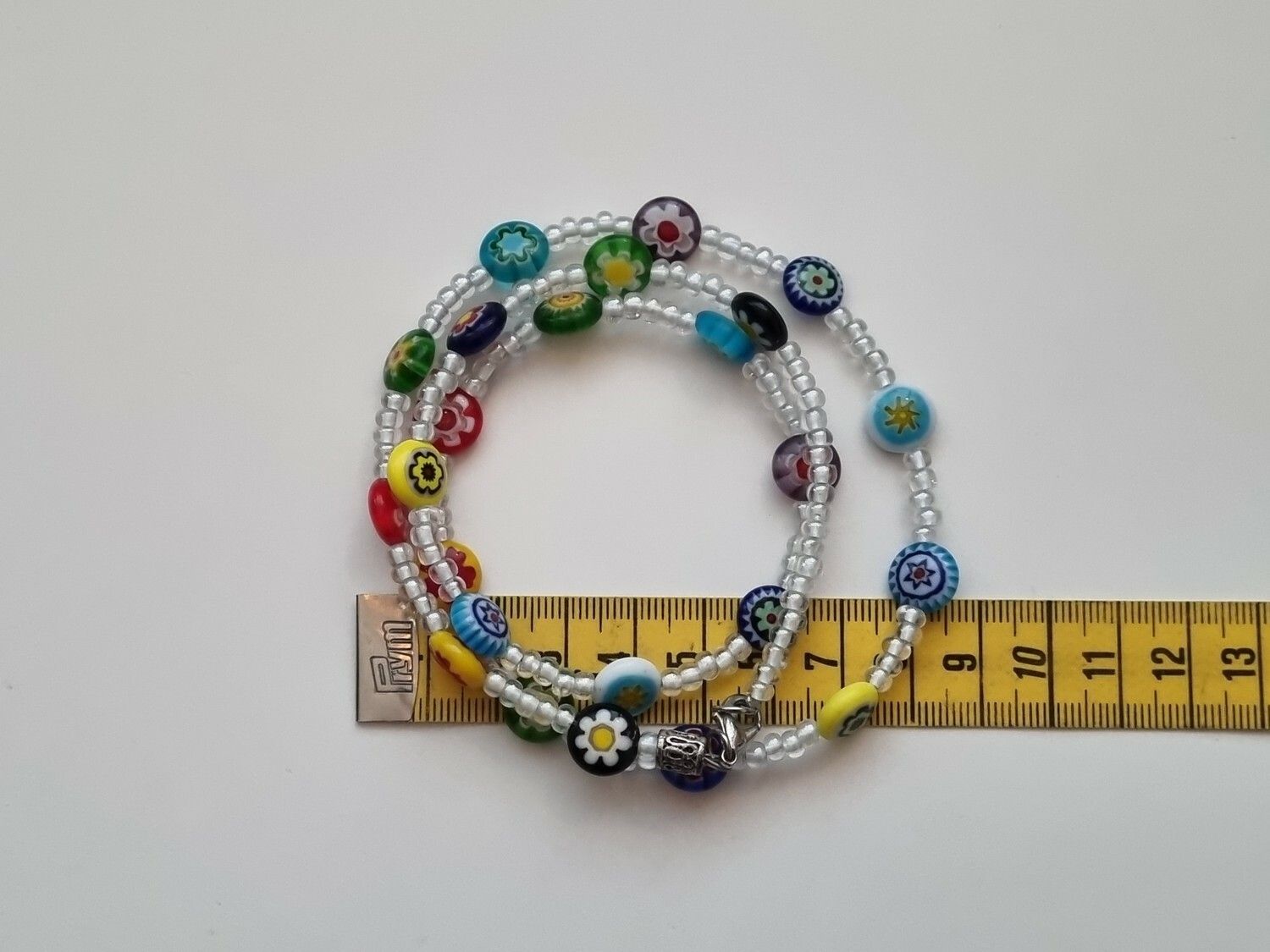 Halsband med pärlor (63 cm)