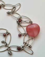 Halsband med hjärta