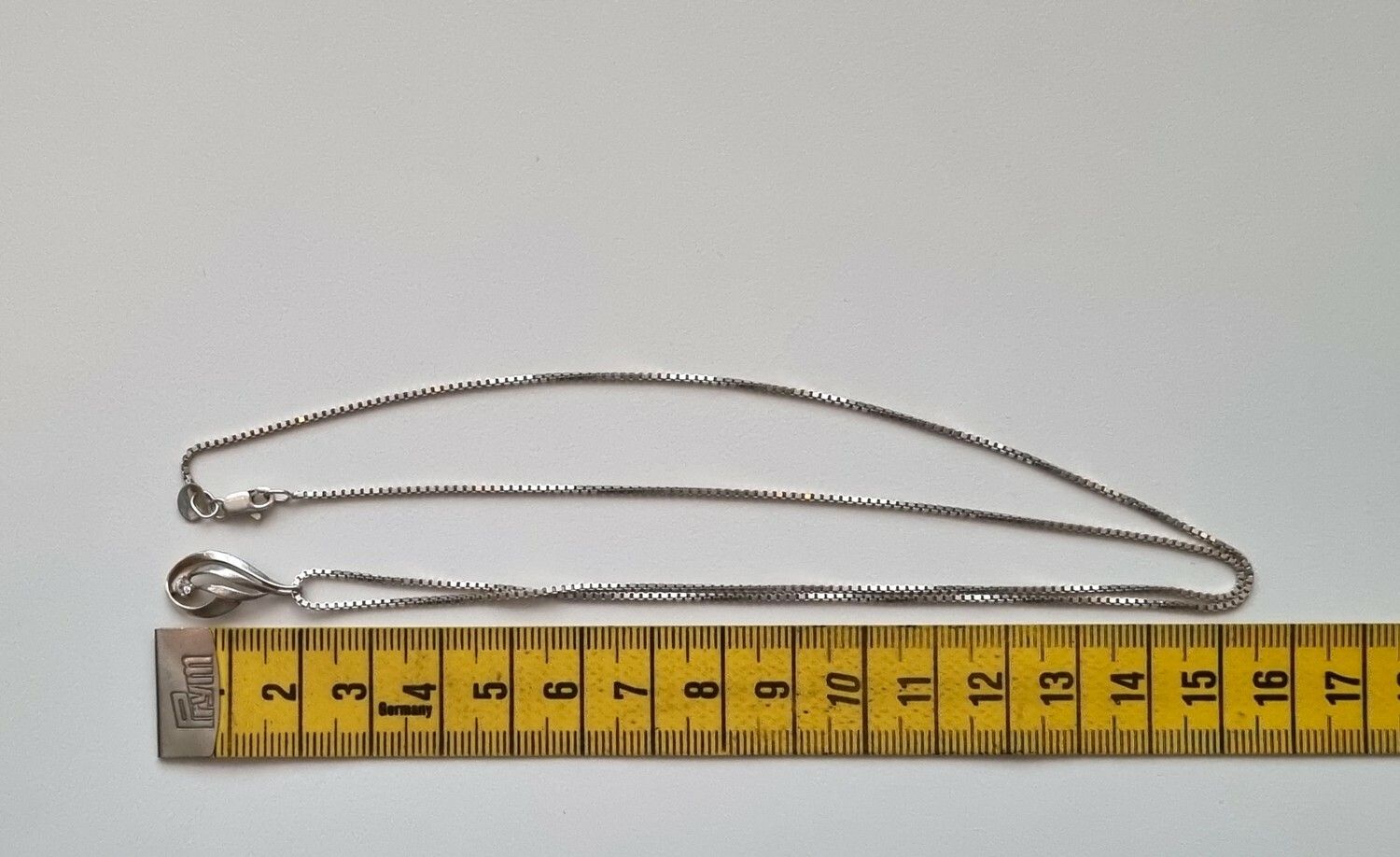 Halsband med berlock, sterling 925