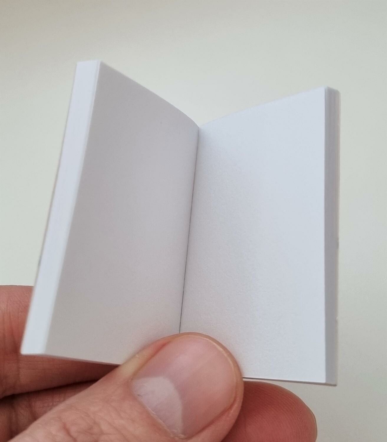 1 st Miniatyrbok, minibok för tittskåp / dockskåp med mera (bok 29)