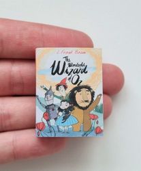 1 st Miniatyrbok, minibok för tittskåp / dockskåp med mera (bok 8)