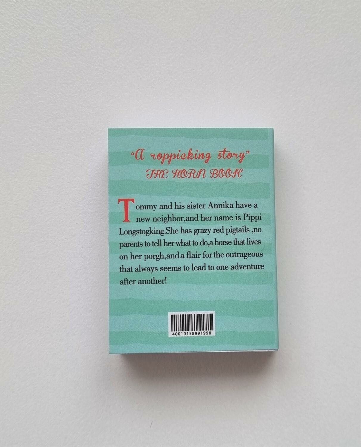 1 st Miniatyrbok, minibok för tittskåp / dockskåp med mera (bok 10)