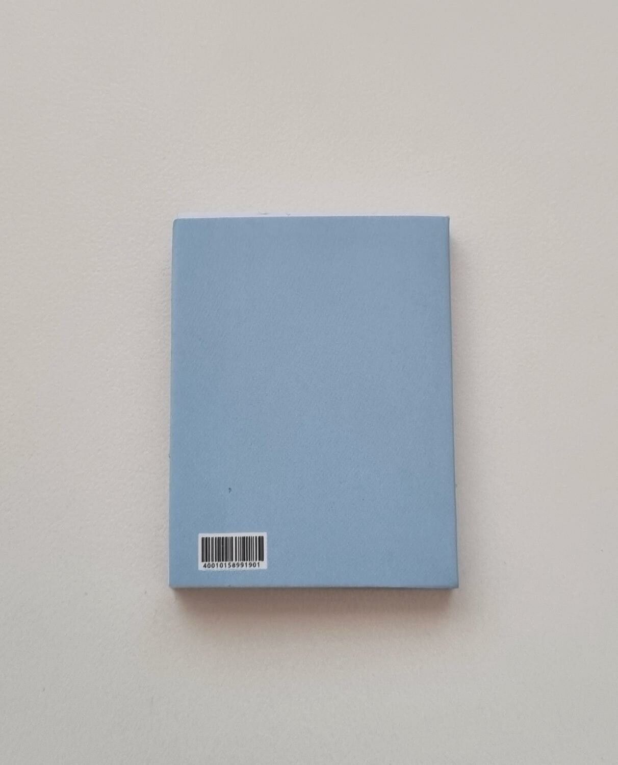 1 st Miniatyrbok, minibok för tittskåp / dockskåp med mera (bok 21)