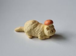 Gul liten katt / miniatyr