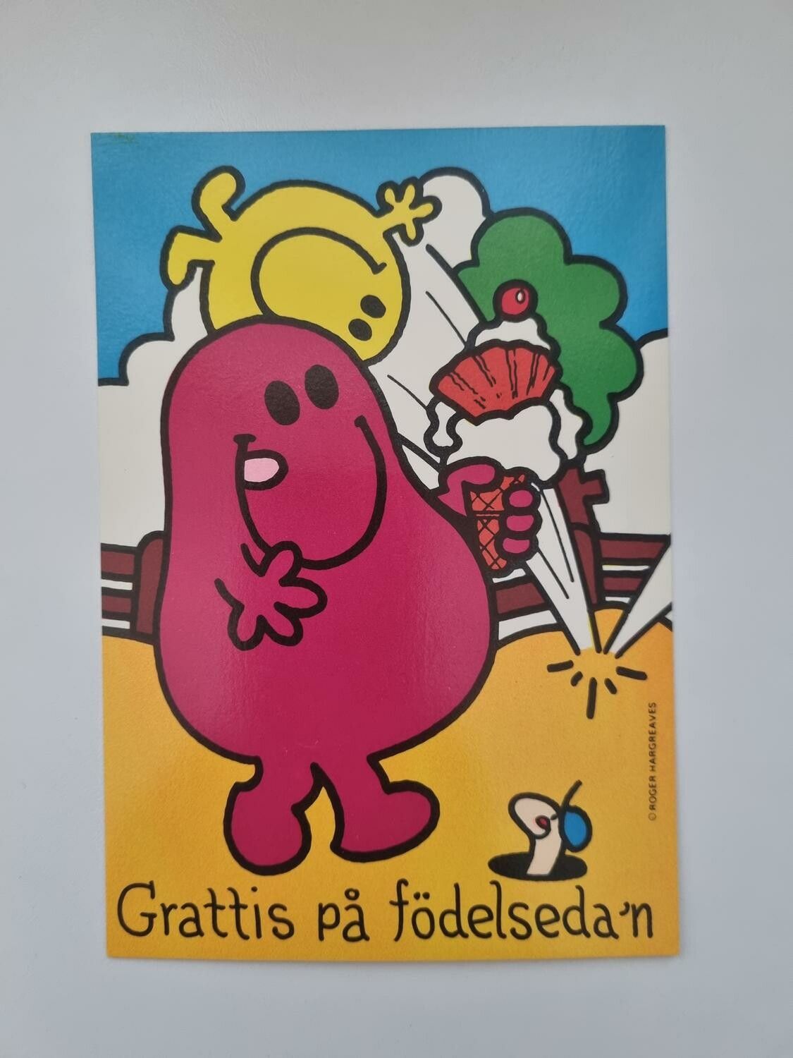 Vykort - Gratulationskort, Roger Hargreaves