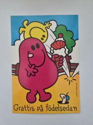 Vykort - Gratulationskort, Roger Hargreaves