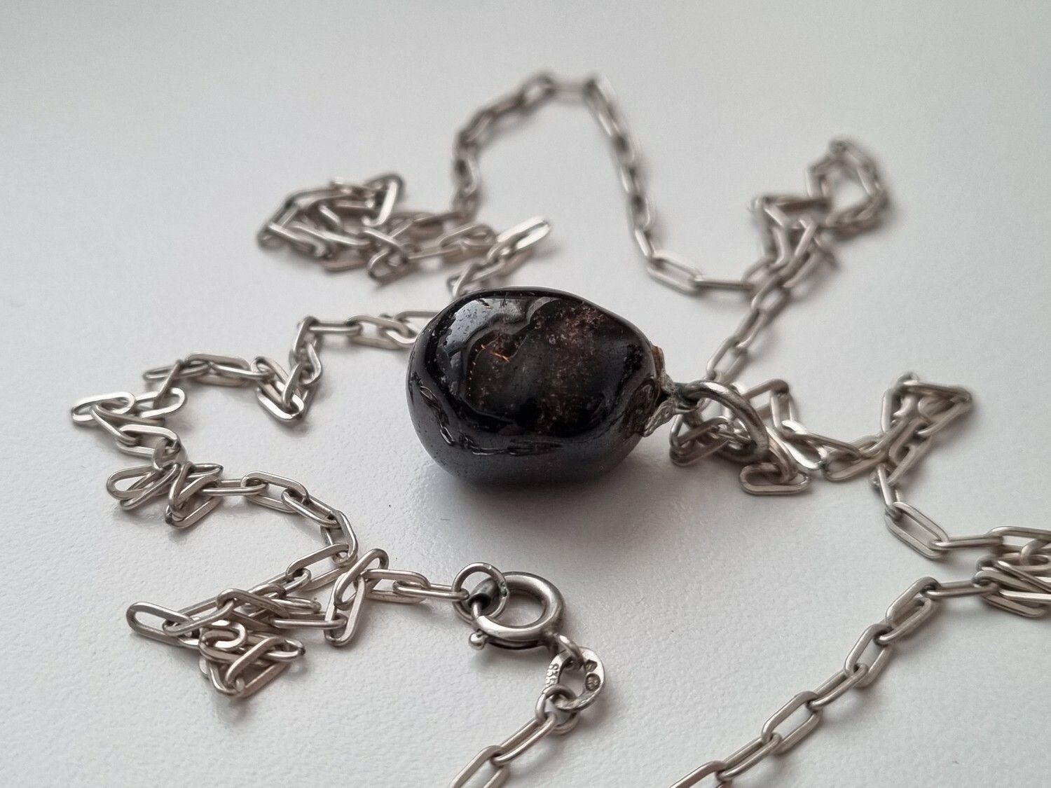 Silverhalsband 835 med stämplar