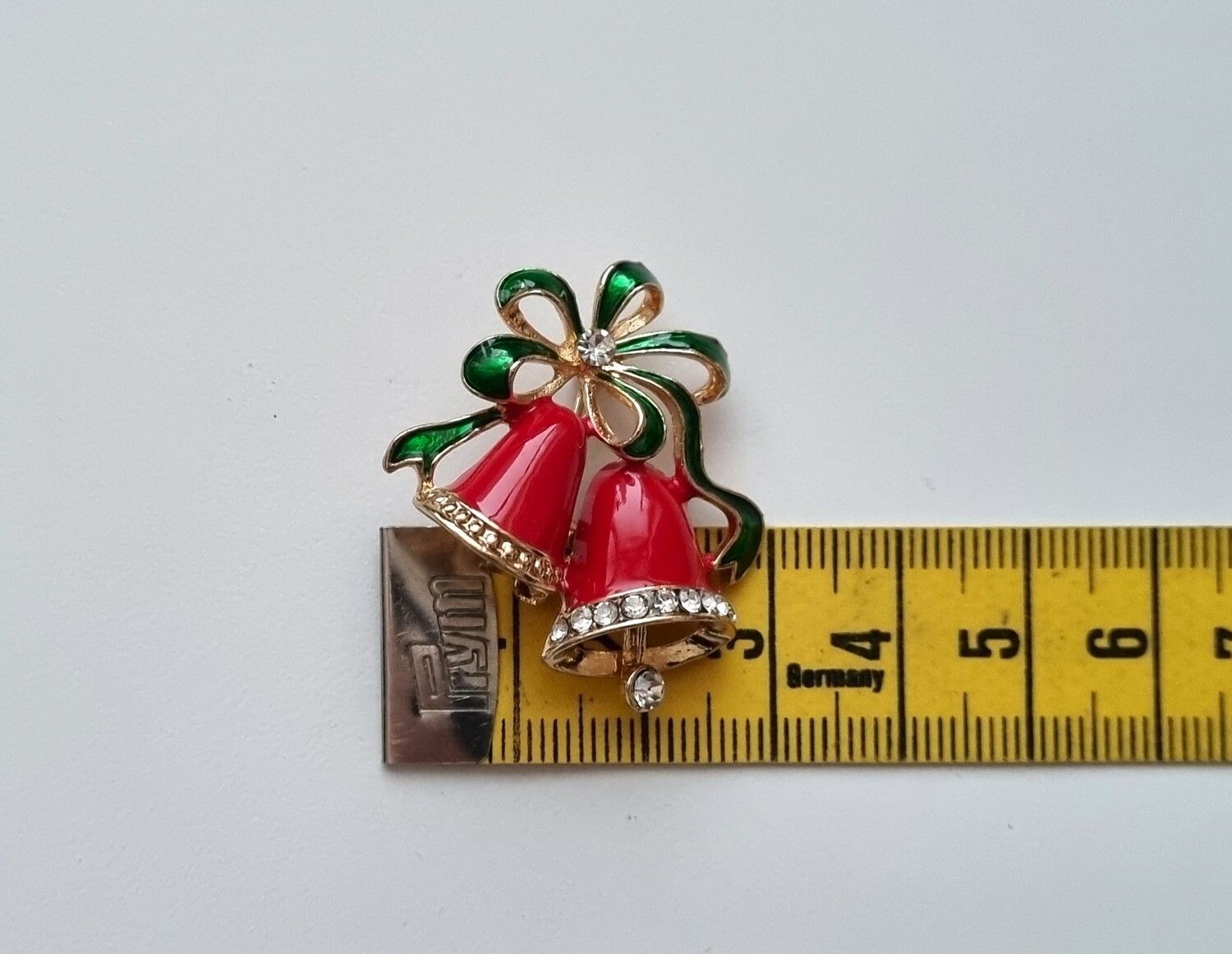 Brosch Julkransbrosch Bjällror