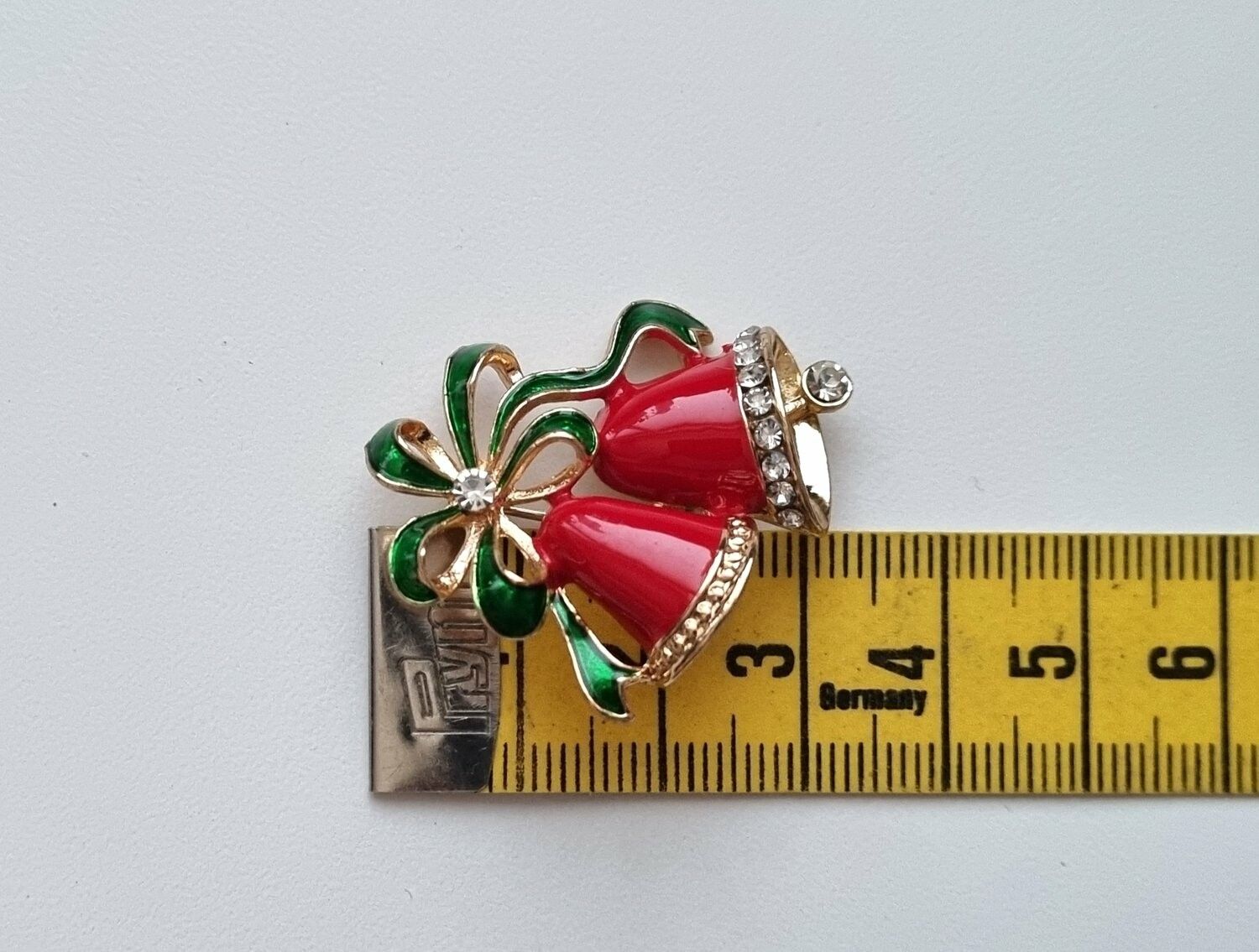 Brosch Julkransbrosch Bjällror