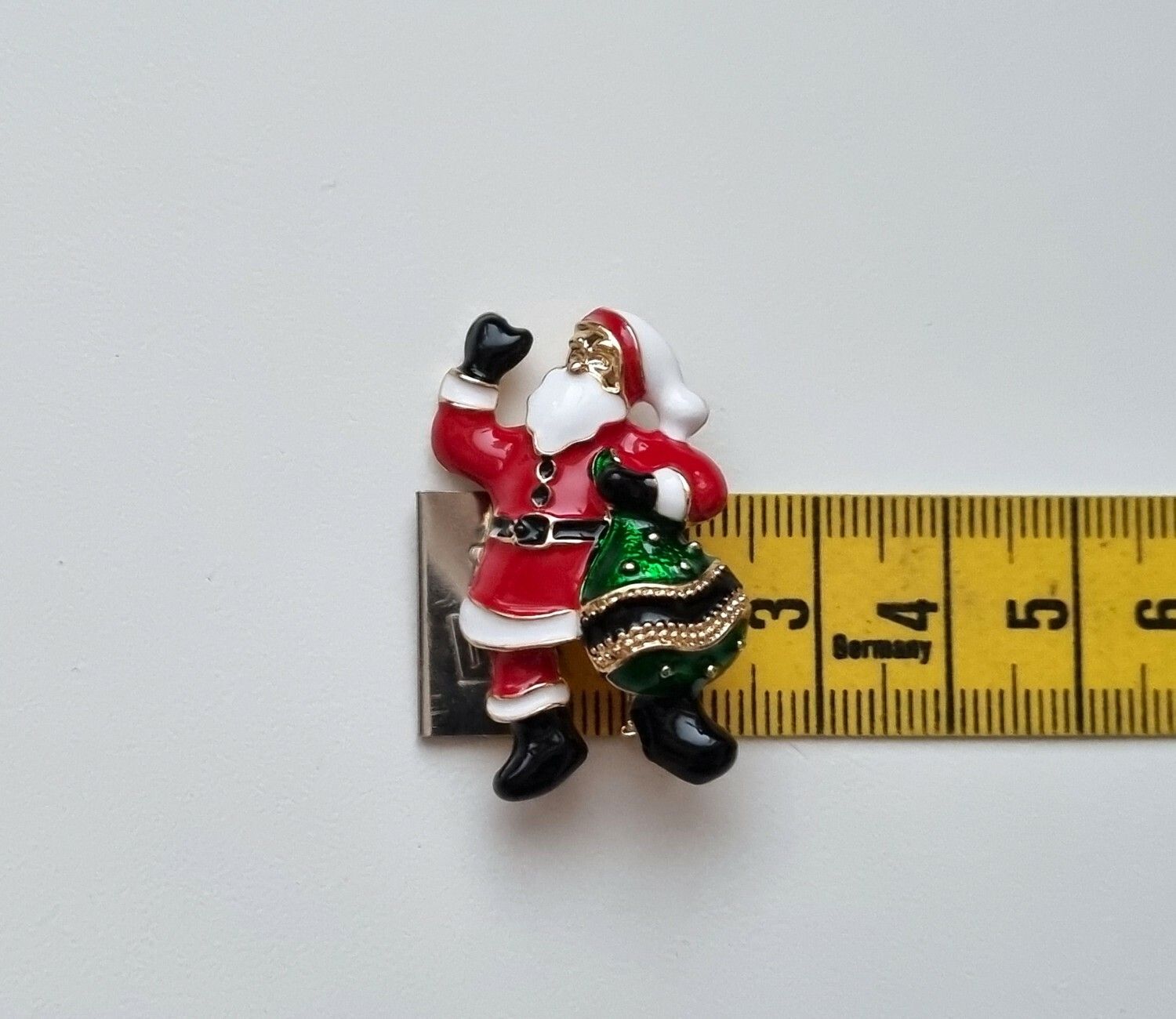 Brosch Julkransbrosch Jultomte