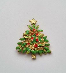 Brosch Julgran. Julgransbrosch