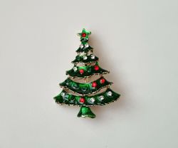 Brosch Julkransbrosch Julgran