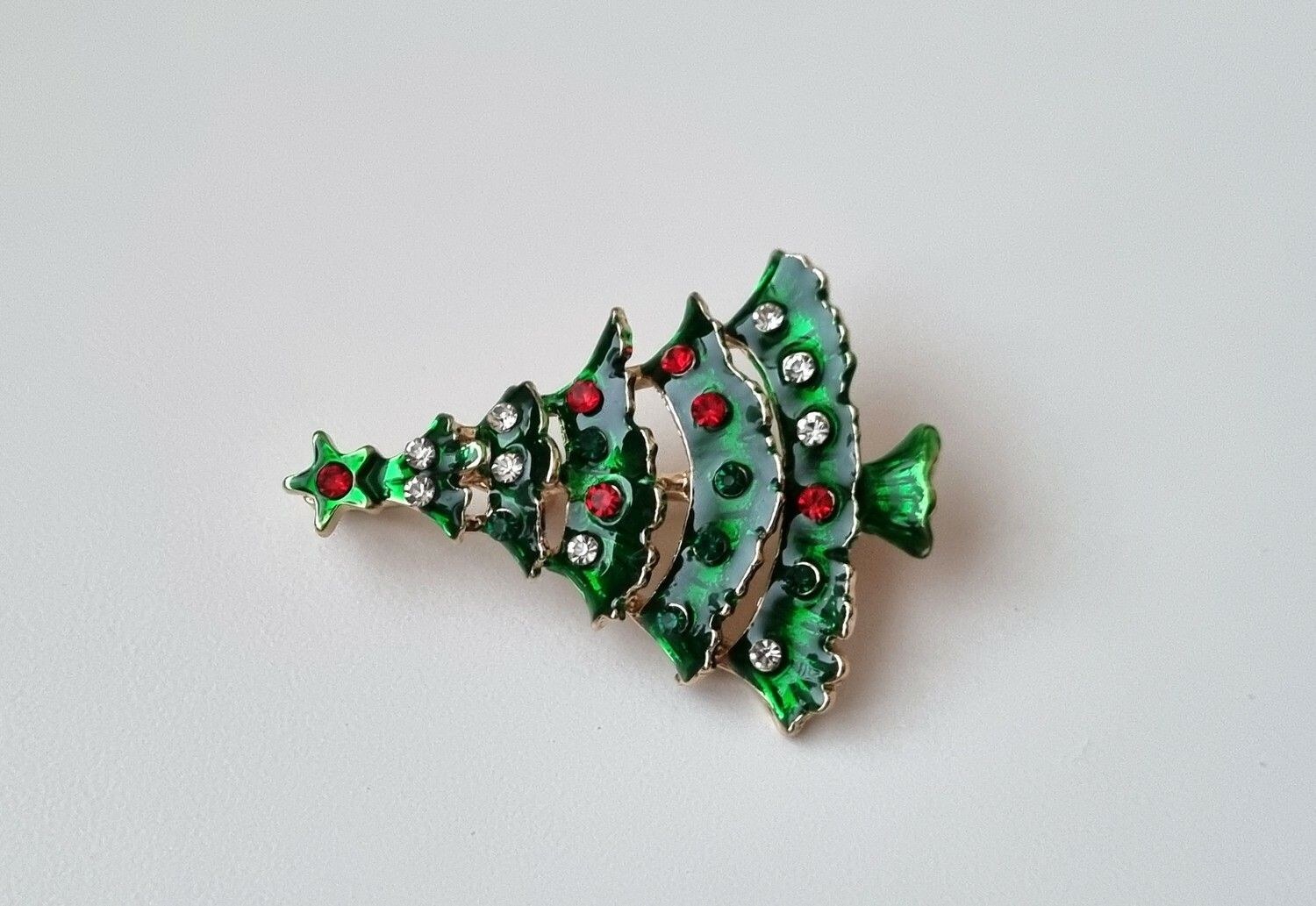 Brosch Julkransbrosch Julgran