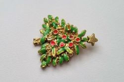 Brosch Julgran. Julgransbrosch
