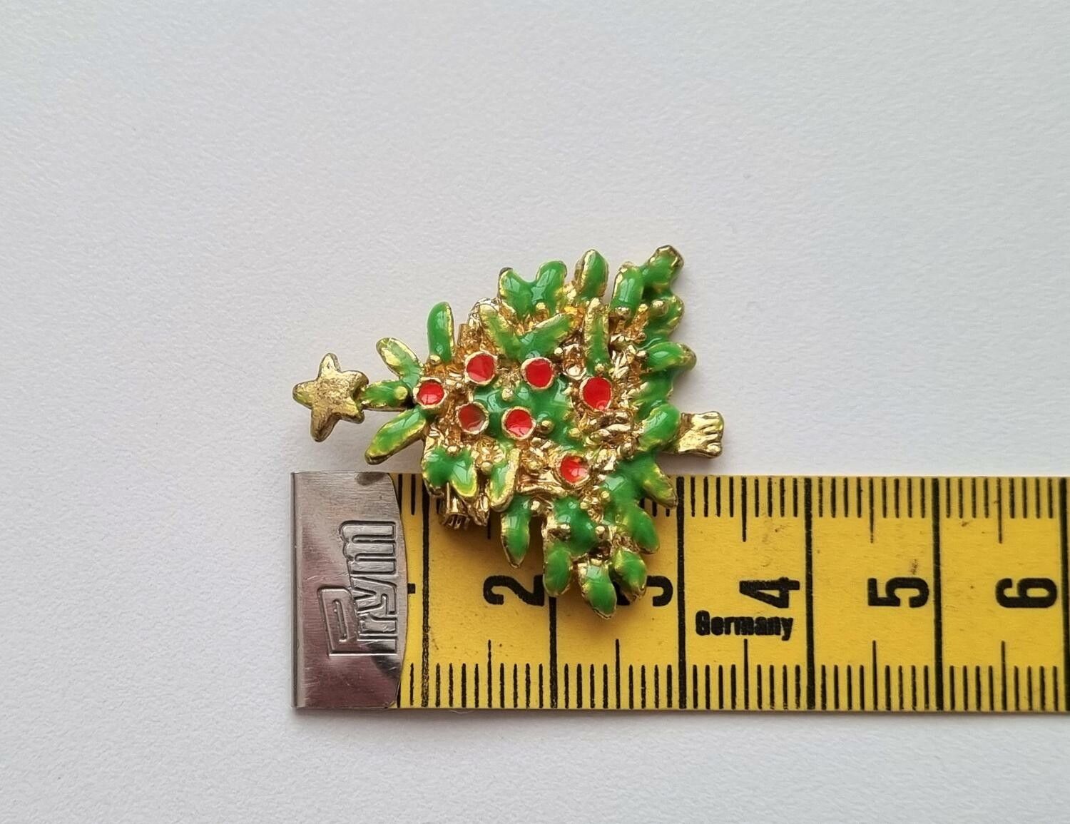 Brosch Julgran. Julgransbrosch