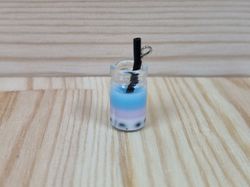 1 st smoothie drink miniatyr till dockskåp, tittskåp