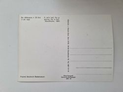 Vykort - En råttsvans = 10 öre = en sup