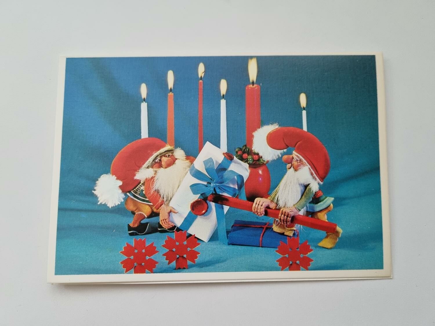 Vykort - Dubbelt vykort / Julkort
