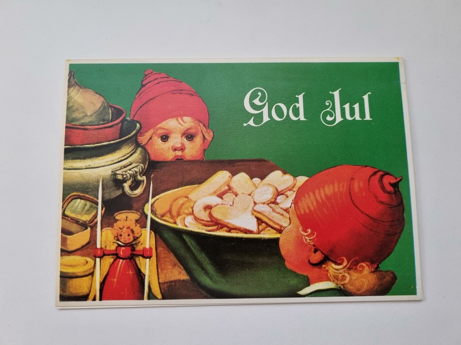Vykort - Dubbelt vykort / Julkort