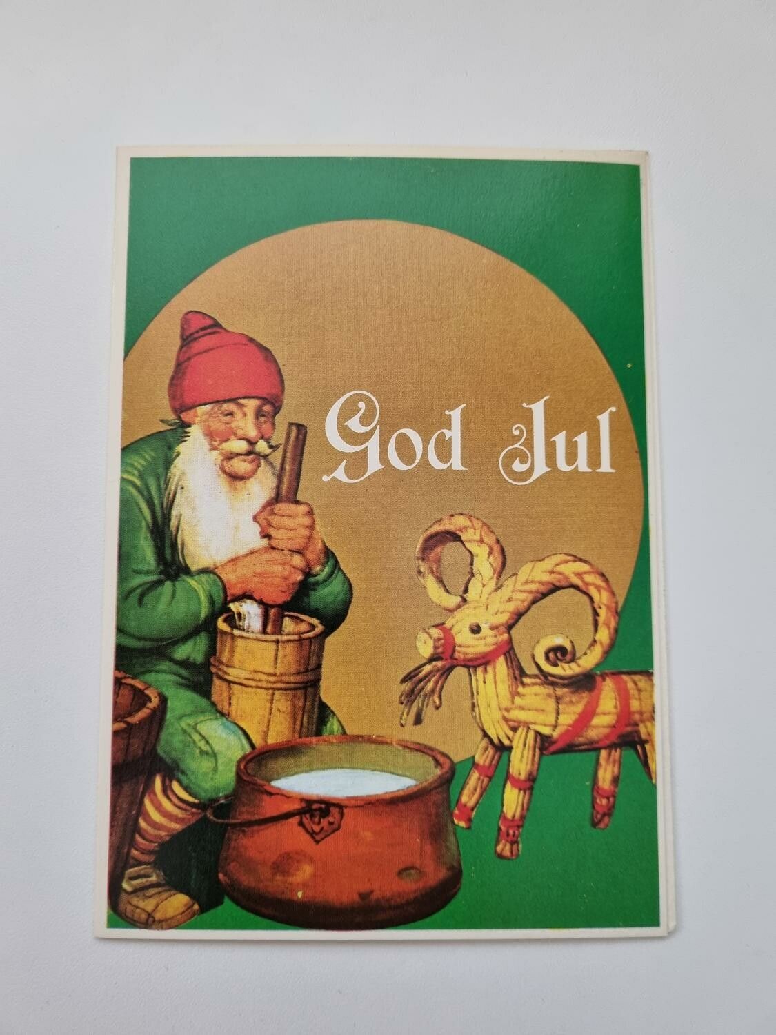 Vykort - Dubbelt vykort / Julkort