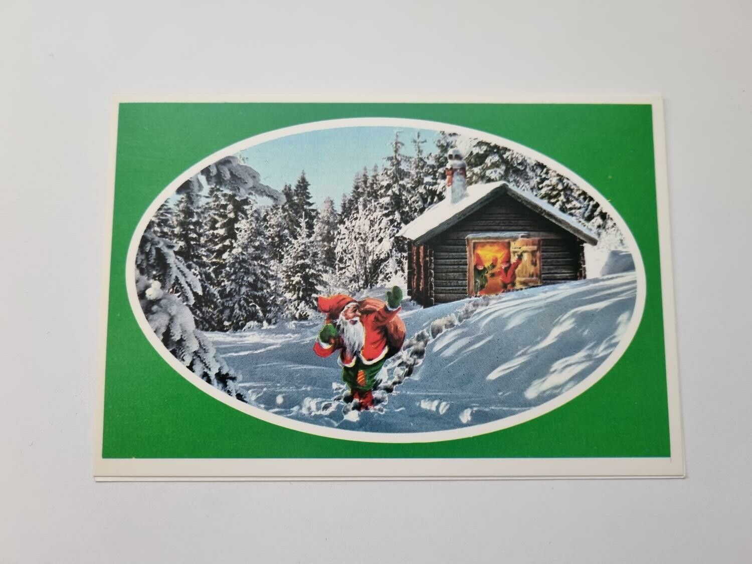 Vykort - Dubbelt vykort / Julkort
