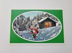 Vykort - Dubbelt vykort / Julkort