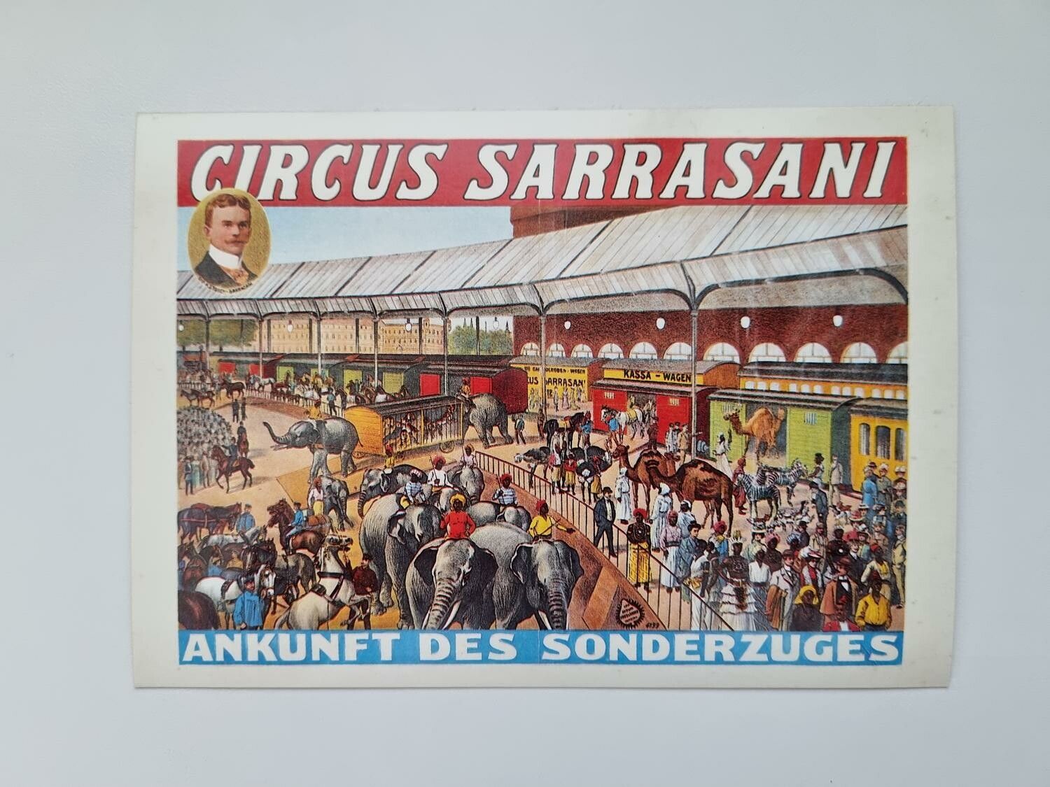 Vykort - Circus Sarrasani 1907