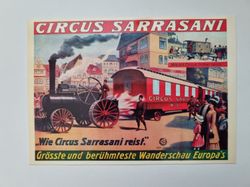 Vykort - Circus Sarrasani