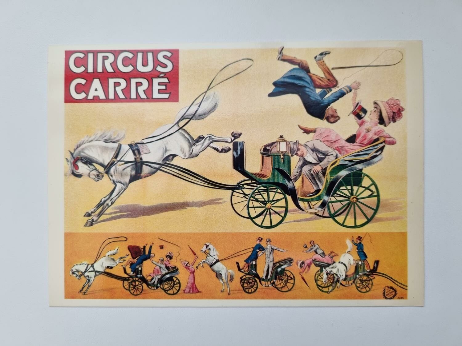 Vykort - Circus Carré